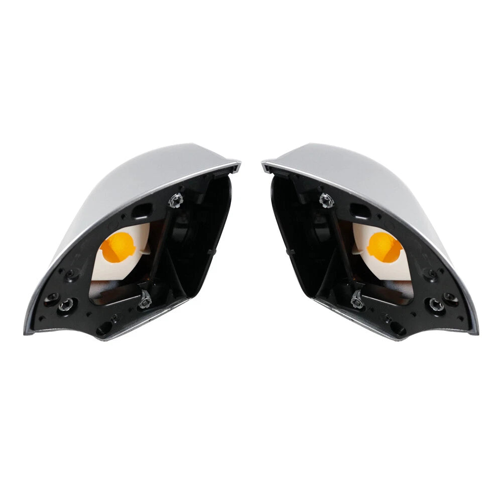 2x Rearview Side Mirrors Amber Turn Signal for BMW R1100RT R1100RTP R1150RT ST