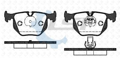 Rear Bendix 4WD Brake Pads and Rotors Sets +Sensor forBMW X5 E53 3.0 00-06