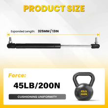 Load image into Gallery viewer, 2PCS 8mm Shaft 300mm 200N Gas Strut Caravan Canopy Trailer Truck Toolbox Spring