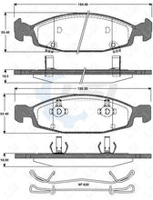 Load image into Gallery viewer, Front Disc Rotors and Brake Pads for Jeep Grand Cherokee II 4.7 WJ WG 99-05 ATE