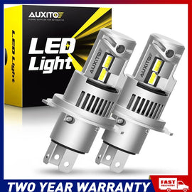 2-10x AUXITO New Style H4 LED CANBUS Kit Hi or Headlight Light Low Bulb 6500K A