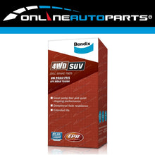 Load image into Gallery viewer, Front Slotted Dimpled Disc Brake Rotors + Bendix Pads for Mazda BT50 UP UR 11~19