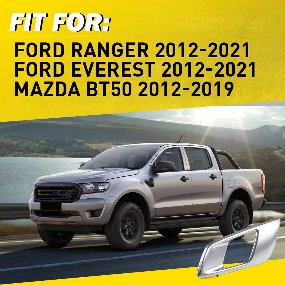 2/4x Left Right Inner Door Handle for Ford Ranger Everest Mazda BT50 2012-2019 A