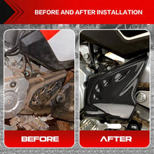 Load image into Gallery viewer, For Honda CRF110F Carbon Fiber Countershaft Sprocket Chain Protective Cover ST