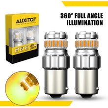 Load image into Gallery viewer, 2x LED Light Bulbs 1156 Brake BA15S Reverse Tail Turn Car White Globe AUXITO