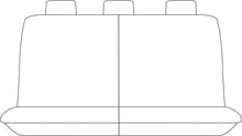 Load image into Gallery viewer, Sperling Tradies Canvas Rear Grey Seat Covers Suits Landcruiser 200 Series 20...