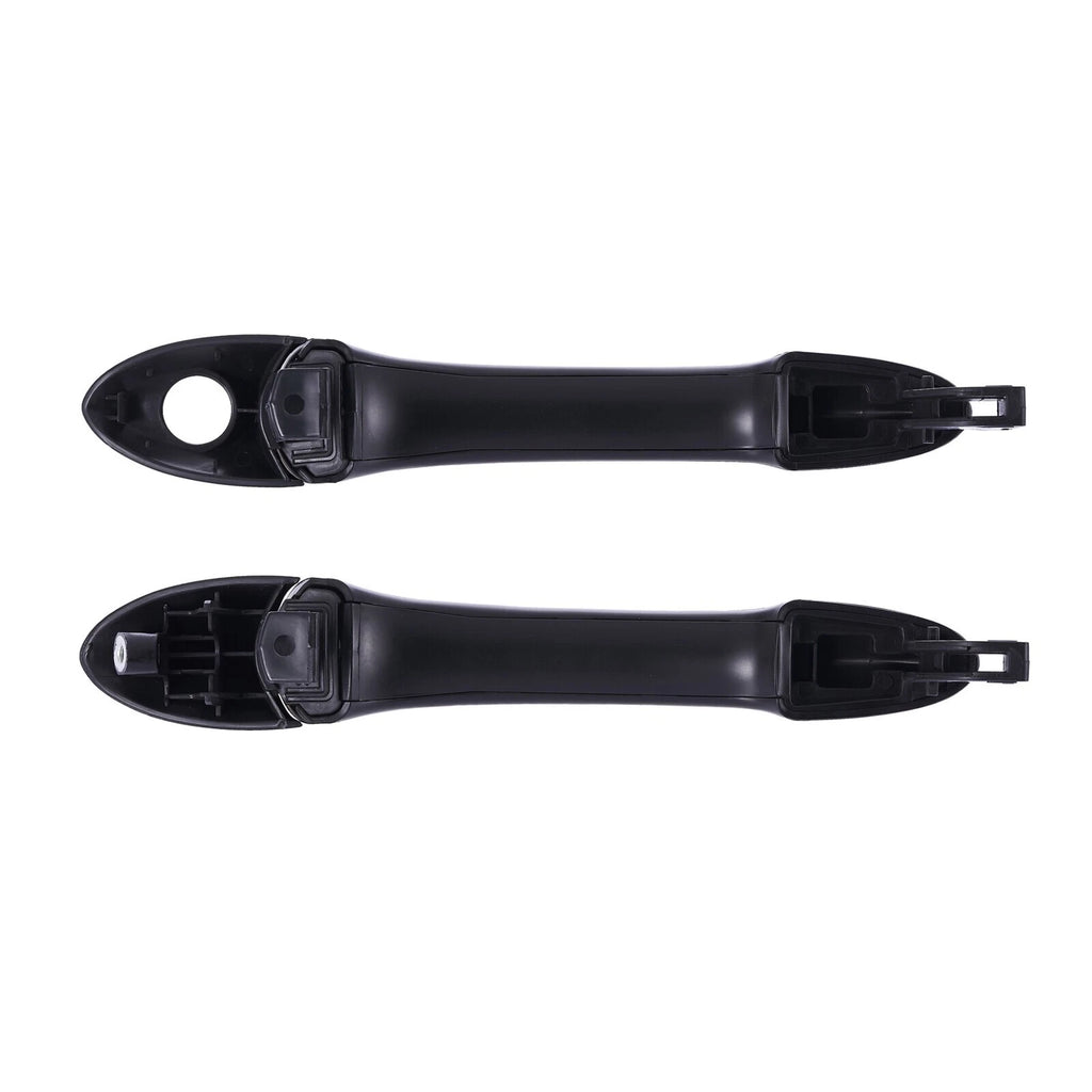 4pc FRONT REAR Left & Right Outer Door Handle Blk For Hyundai Sonata i45 10-14