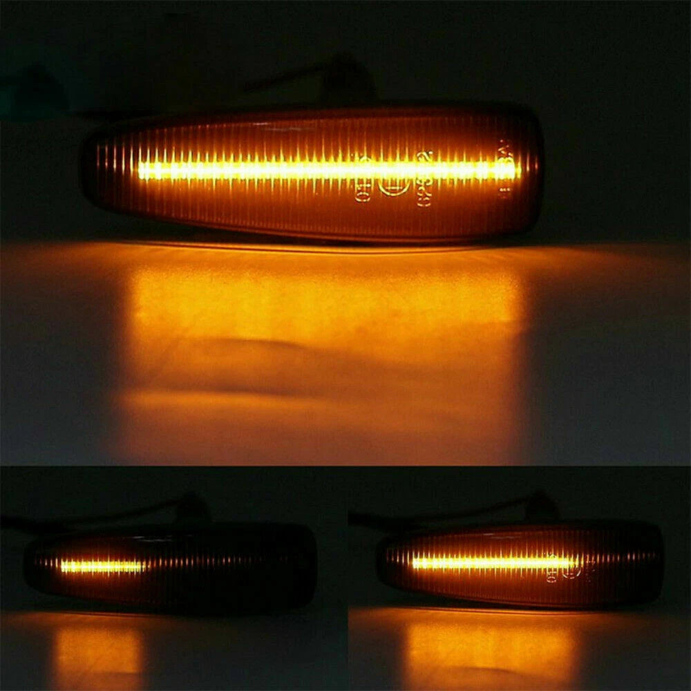 Dynamic LED Side Marker Indicator Light For Mitsubishi Lancer Outlander Mirage S
