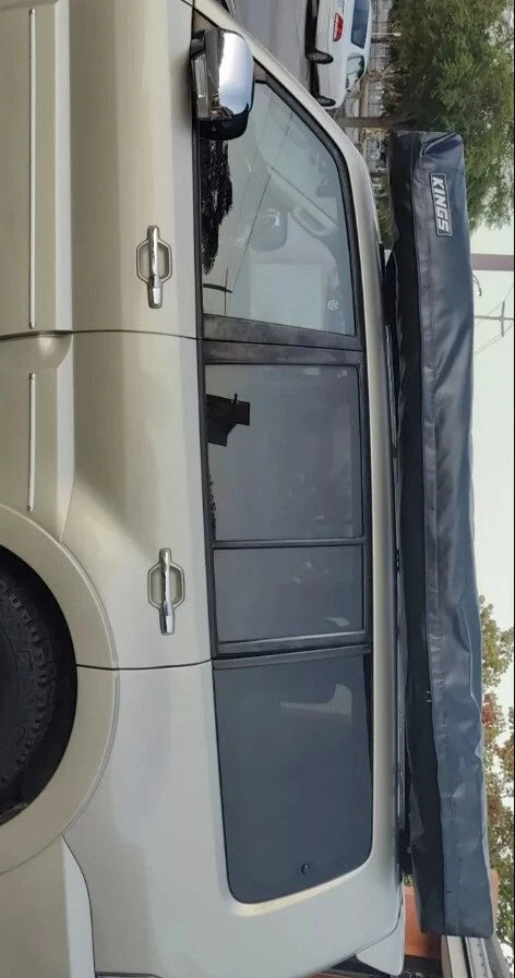 2x 8mm Long Awning "L" Bracket For 180 & 270 Awnings Powder Coated Steel