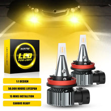 Load image into Gallery viewer, For HOLDEN COMMODORE VE VF AUXITO H8 LED H9 Globes H11 Headlight Kit Amber 2x AU