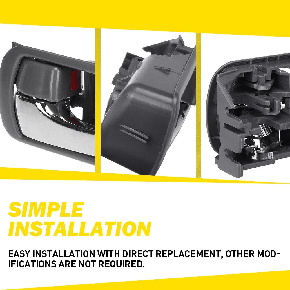 2pair Passenger Side Driver Inner Door Handle For Toyota Camry CV36 2002‑2006