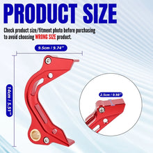 Load image into Gallery viewer, Red CNC Aluminum Shift Shaft Brace &amp; Sprocket Guard For Honda CRF125F 2019-2025