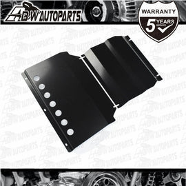 Steel Bash Plate Heavy Duty 3mm Black fit for Mitsubishi Triton MN/ML 2006-2015