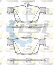 Load image into Gallery viewer, Rear Brake Pads and 310mm Disc Rotors Set for VW Golf R MK7 2.0L 07/2017-01/2021