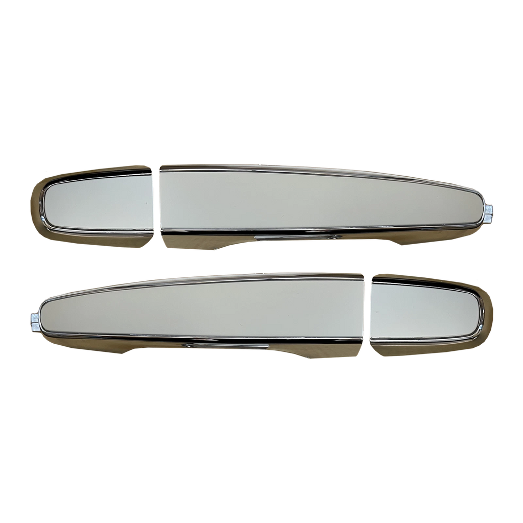 2pc Rear Left & Right Outer Door Handle Chr For Holden Commodore VE Statesman WM