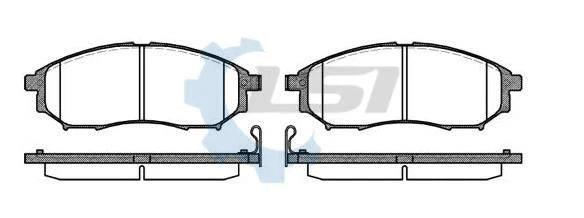 Front Bendix Brake Pad + Disc Rotors for Nissan Dualis +2 J10 Ti ST 7 Seat 07-16