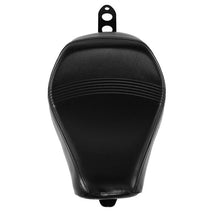 Load image into Gallery viewer, Black Leather Driver Solo Seat Cushion For Harley Sportster XL 1200 883 48 16-20