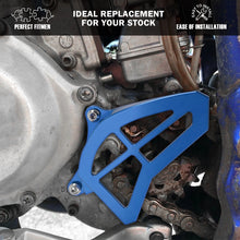 Load image into Gallery viewer, CNC AL Front Sprocket Cover Chain Guard Protection for Yamaha YZ125 1993-2004 ST