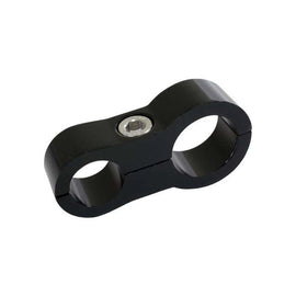 Aeroflow Stepped Billet Dual Hose Separators -6 & -10 Braid Black