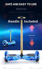 Load image into Gallery viewer, *FREE HANDLE* Hoverboard Scooter Self Balancing Electric Skateboard Black 60cm