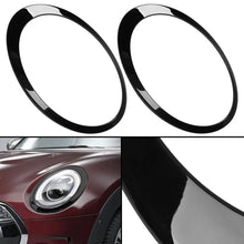 Load image into Gallery viewer, Pair Gloss Black Headlight Trim Ring Fit For MINI Clubman F54 2014-2019 15 16 S