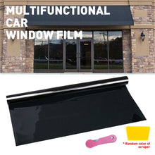 Load image into Gallery viewer, UV Resistance Black Tint Window Roll Film VLT 5% Car Home 50cmX3m Tinting Tools