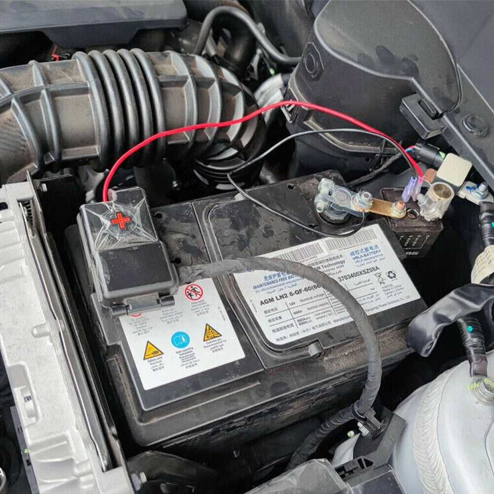 12V Battery Relay Switch Dual Car Remote Battery Disconnect Anti-Theft Relay