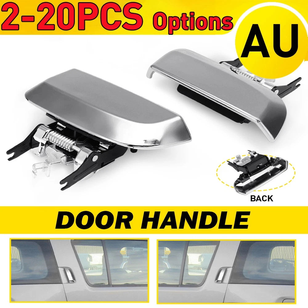 2-20X Outer Door Handles Chrome Rear Fits Nissan Pathfinder R51 05-13 82606EA502