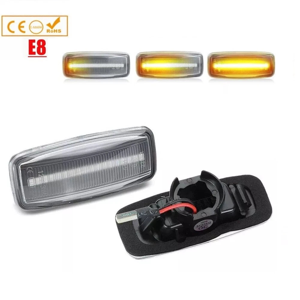 1 Pair Turn Signal Side Marker Indicator Light for Nissan Patrol Y61 (2004-2016