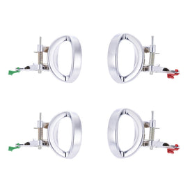 4pcs Chrome Inner Door Handle for Dodge Nitro 07-11