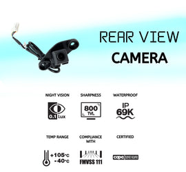 Reverse Camera Kit Fit Aftermarket Head Unit for Toyota Hilux SR SR5 2015~2020