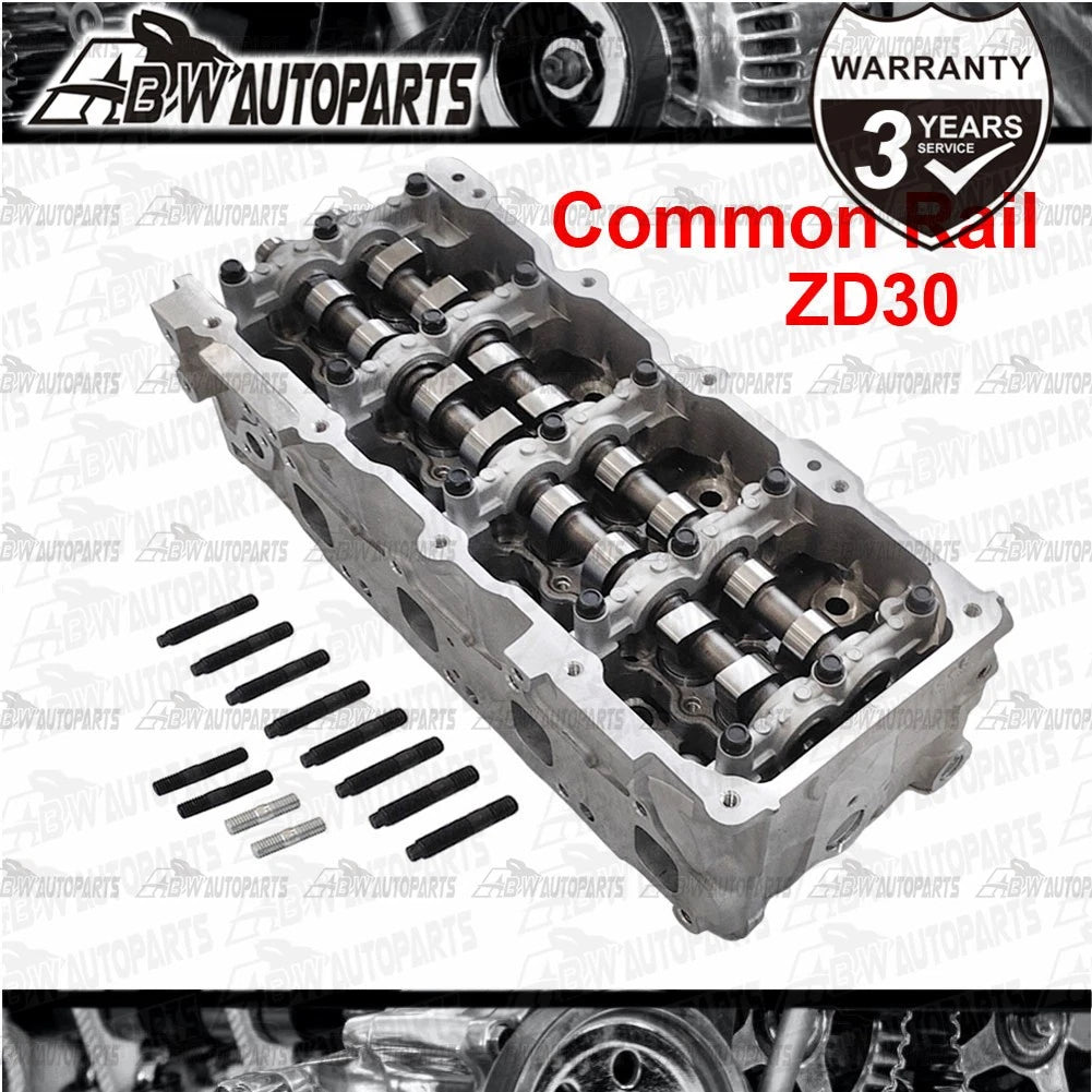 ASSEMBLED CYLINDER HEAD ZD30DDTI 609 16V FITS NISSAN PATROL GU Y61 COMMON RAIL