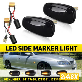 1/2/4Pair Indicator Guard Repeater Light For Holden Commodore VZ TS 1713011 12V
