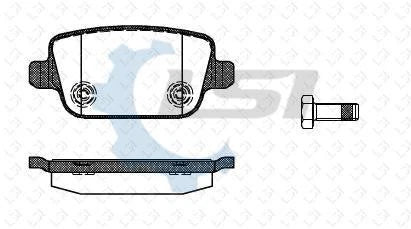 Rear Brake Pads and Disc Rotors Set for Ford MONDEO 2.5L XR5 2007-