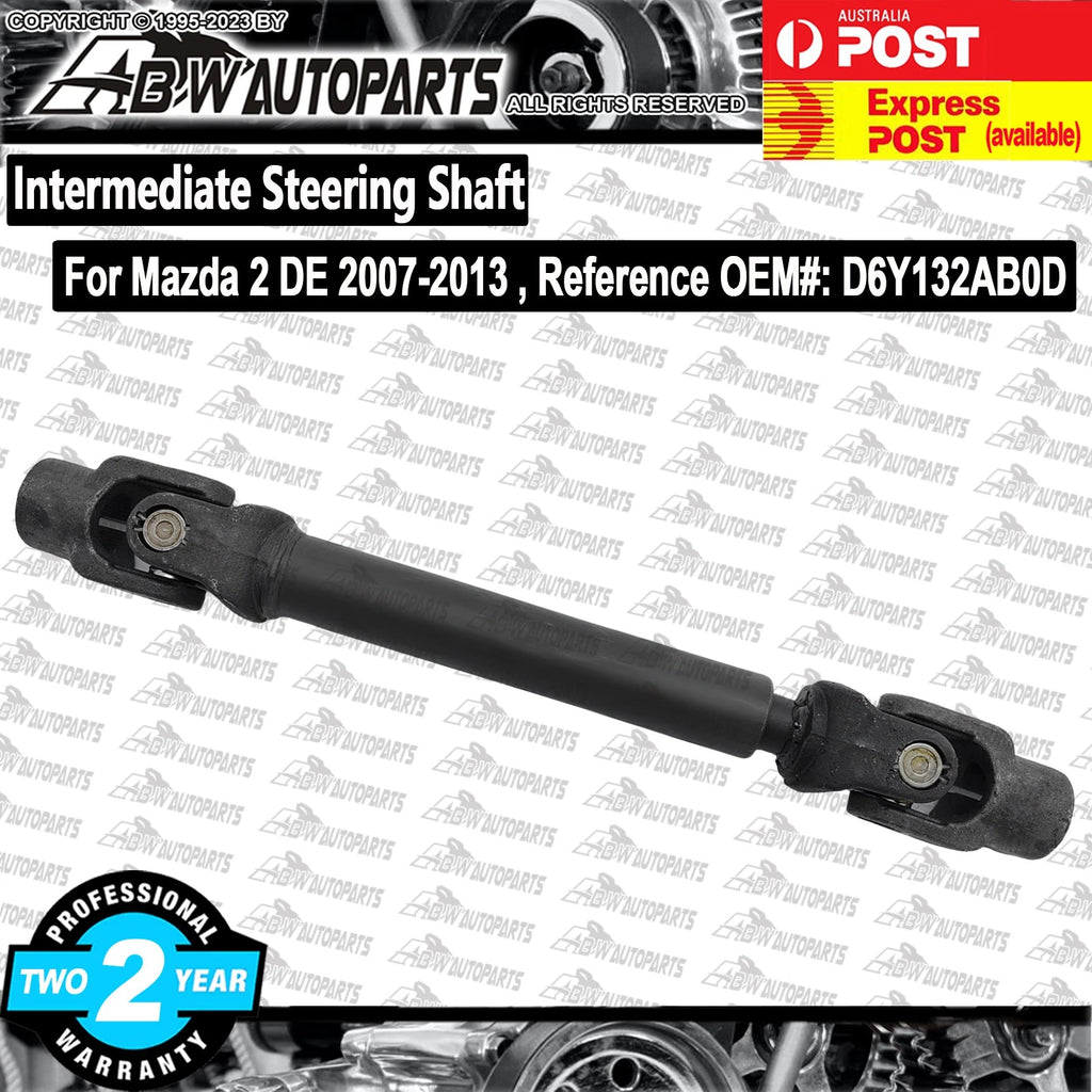 New Intermediate Steering Shaft D6Y132AB0D Suitable for Mazda 2 DE 07-13 1pcs