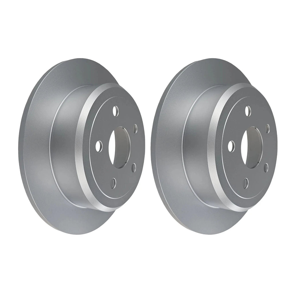 Pair Rear Brake Rotors for Jeep Wrangler JK 2007-2018