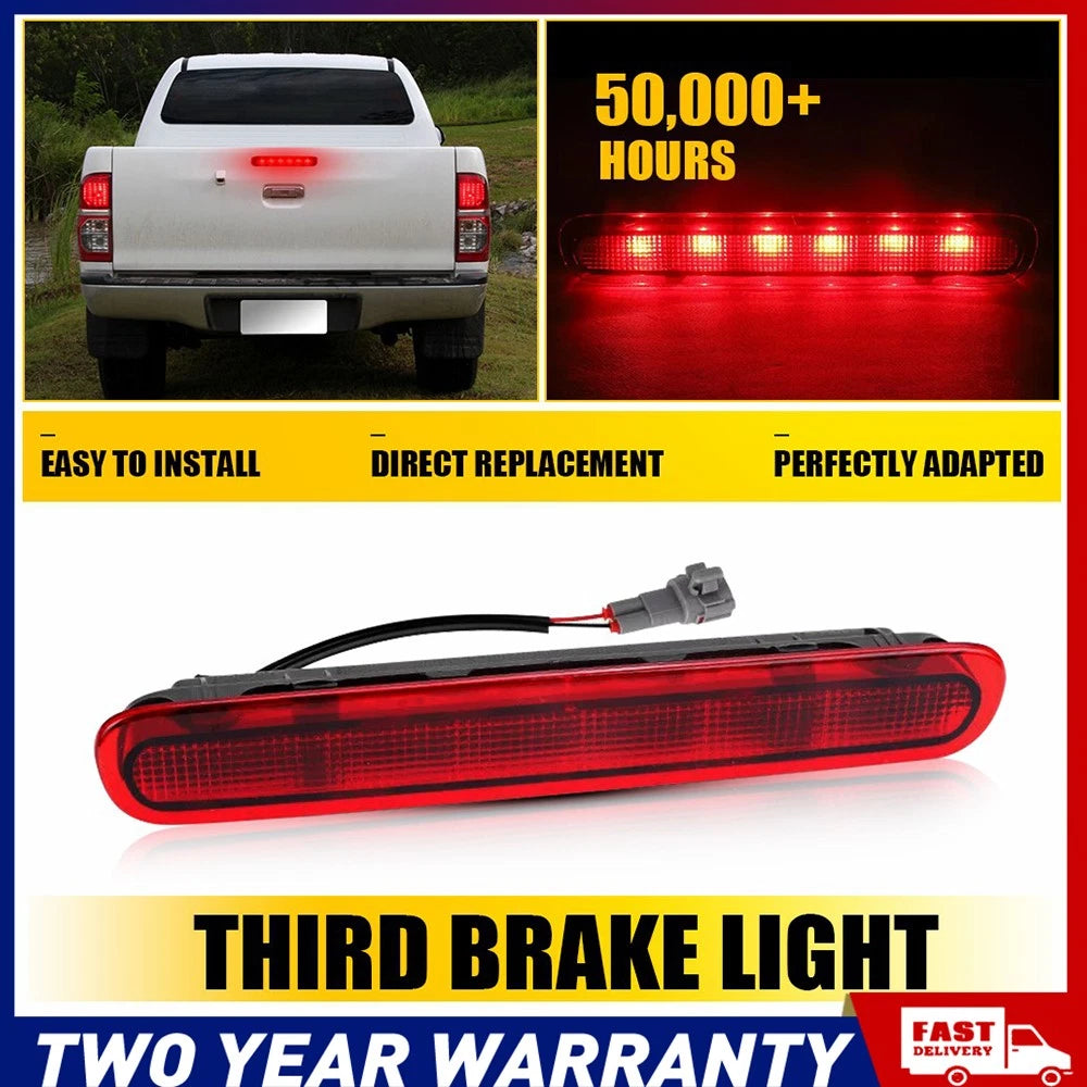 Red Smoked LED Tail Light Tailgate Brake Lamp For HILUX Vigo 05-14 81570-0K080 A