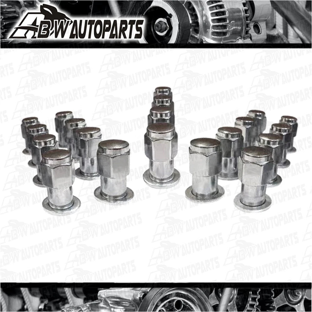 For Holden HR HK HT HG HQ HZ WB 7/16" Chrome Mag Wheel Nuts 20pcs/Pack