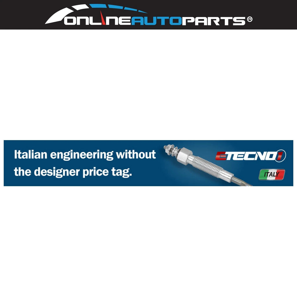 Set of 5 Etecno Glow Plugs for Mercedes 300D W123 3.0L OM617.912 Diesel 1976~85