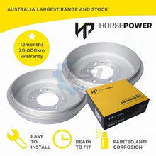 Load image into Gallery viewer, Rear Brake Shoes and Brake Drum Set for Isuzu D Max TF 2008-2018