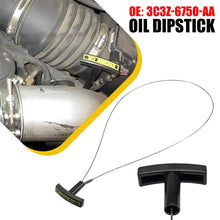 Load image into Gallery viewer, Oil Dipstick 3C3Z-6750-AA For FORD F-250 F-350 F-550 F-450 6.0L V8 Diesel Black.