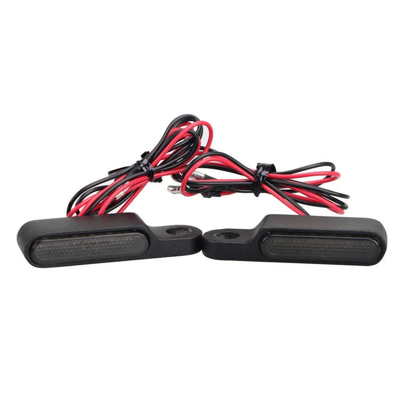 Universal Motorcycle 6 LED Turn Signal Indicators Amber Blinker Light 12V ST