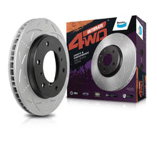 Load image into Gallery viewer, Bendix Front Slotted and Dimpled Brake Rotors for Mitsubishi Pajero NS NT NW NX