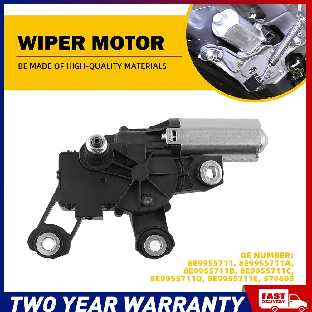 Rear Windscreen Wiper Motor For Audi A3 A4 Q5 8E9955711A 8E9955711B 8E9955711C