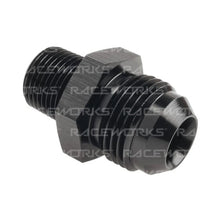 Load image into Gallery viewer, Raceworks An-10 Male Flare To Npt 3/8" Straight