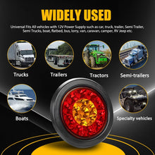 Load image into Gallery viewer, LED TRAILER TAIL LIGHTS TRUCK CARAVAN UTE BOAT LIGHT SCREW Waterproof IP67 Stop