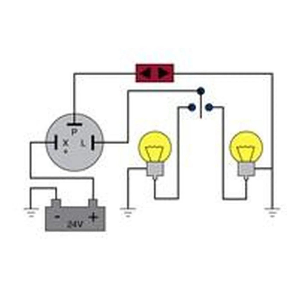 Tridon Flasher Relay 24V 3 Pin EG23