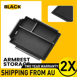 2x Center Console Container Tray Armrest Storage Box For 2024-2025 BYD SHARK 6