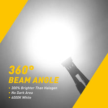 Load image into Gallery viewer, 2X AUXITO T10 194 168 W5W Car LED HID CANBUS White Error Free Wedge Light Bulbs