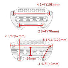 Load image into Gallery viewer, Chrome Front Indicator Handlebar Clamp Cover For Harley Sportster for Dyna 06+